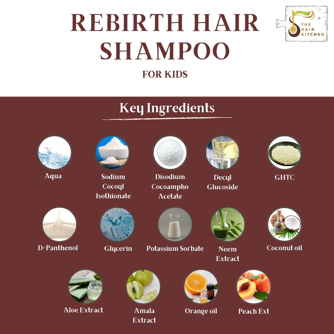 REBIRTH HAIR SHAMPOO  (120ml)