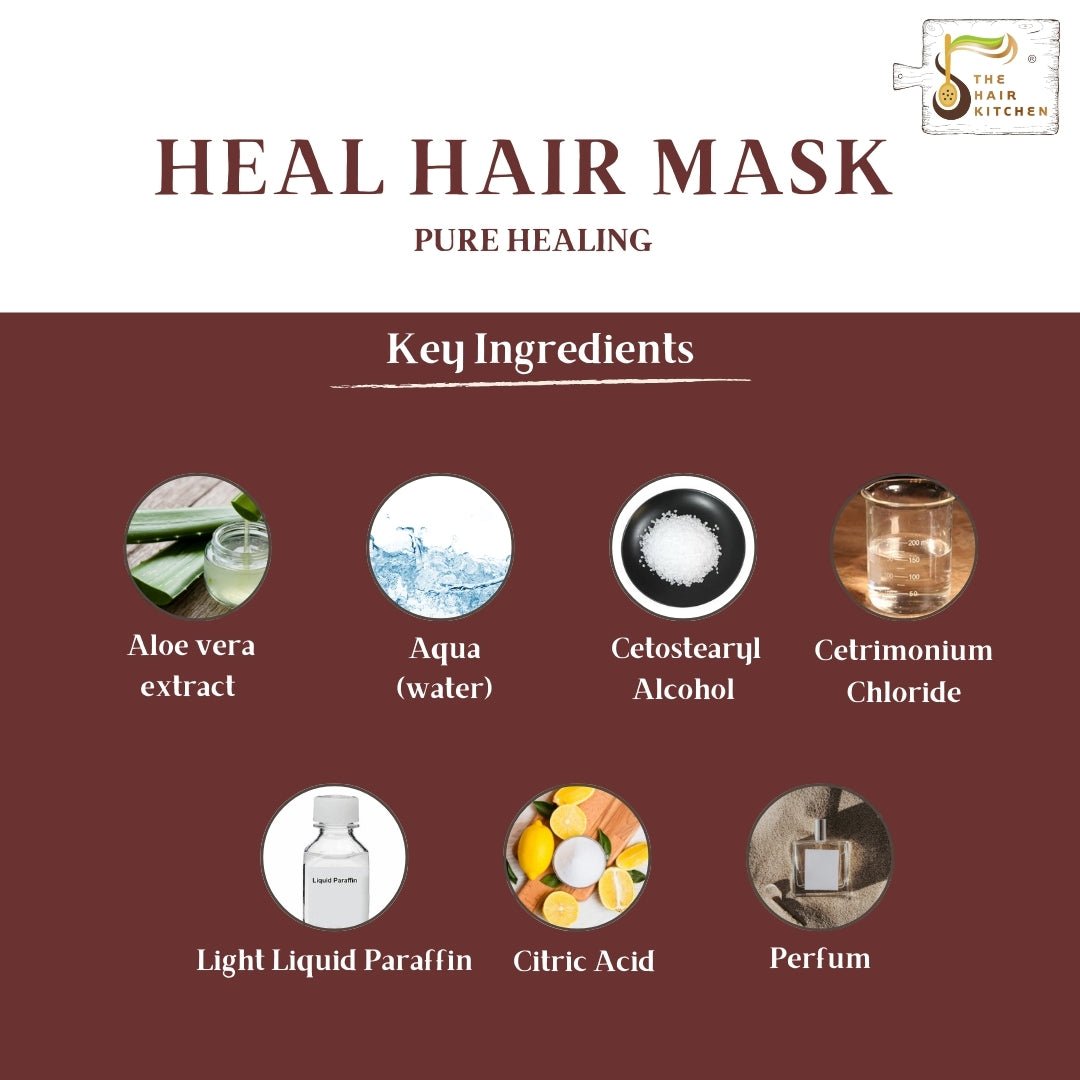 HEAL HAIR MASK (150gm) - The Hair Kitchen