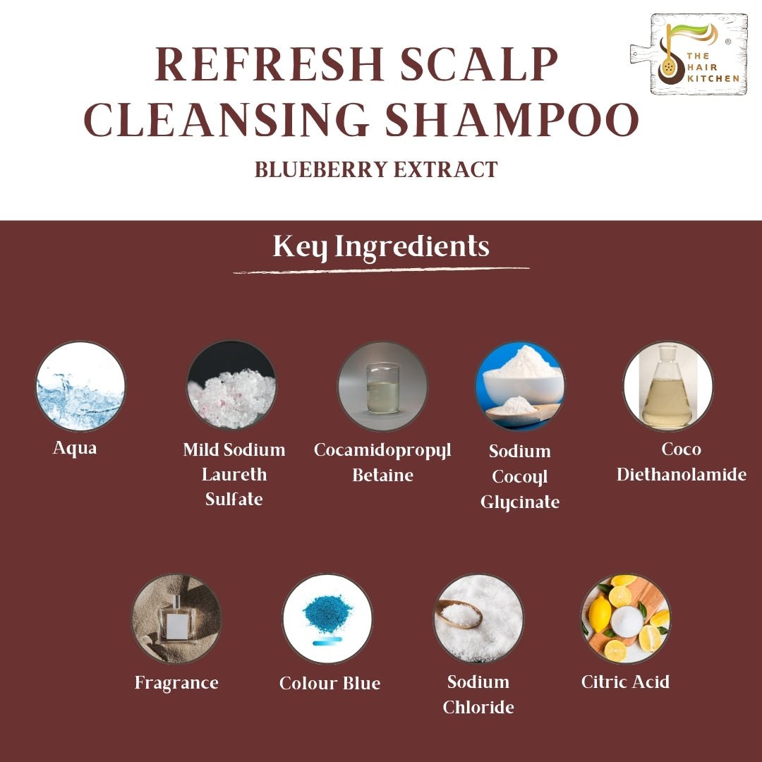 REFRESH SCALP CLEANSING SHAMPOO (120ml) - The Hair Kitchen