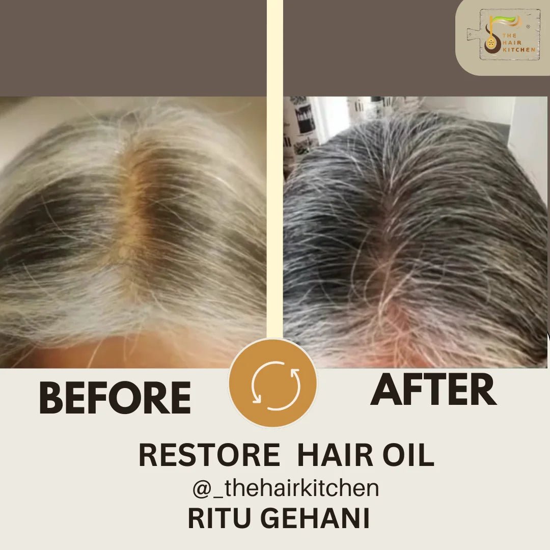 RESTORE HAIR OIL (30ml / 120ml) - The Hair Kitchen