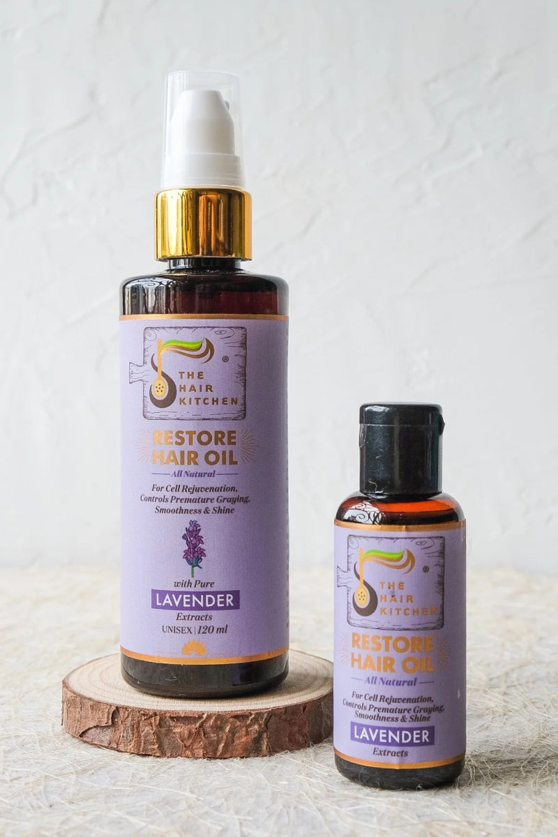 RESTORE HAIR OIL (30ml / 120ml) - The Hair Kitchen