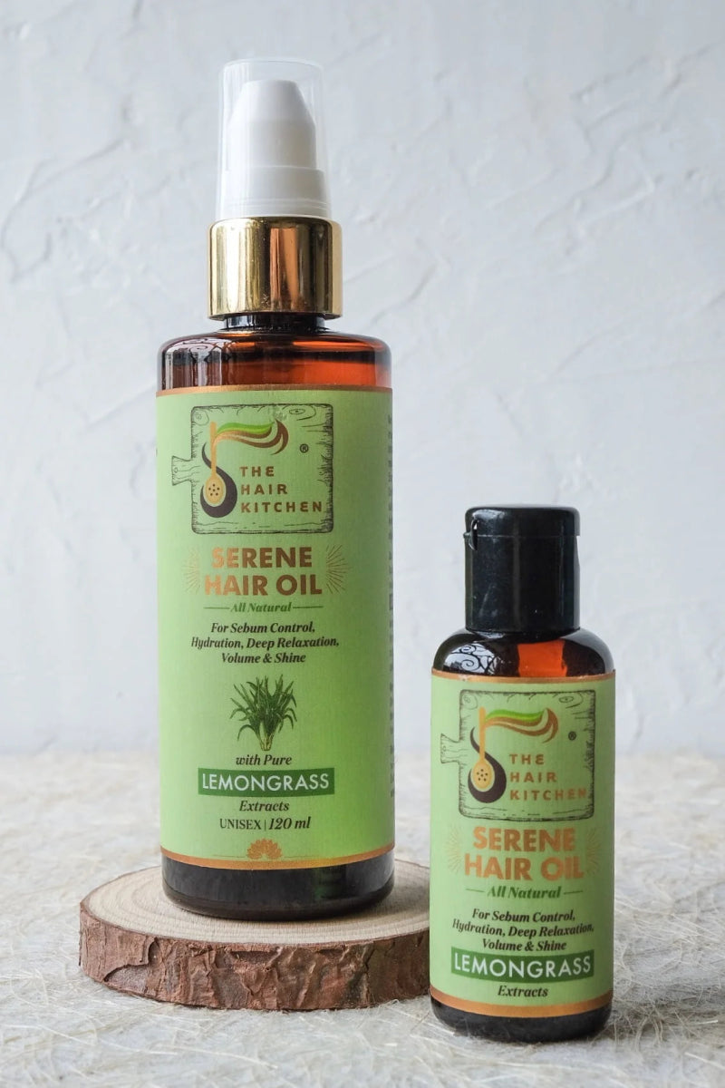 SERENE HAIR OIL (30ml / 120ml) - The Hair Kitchen